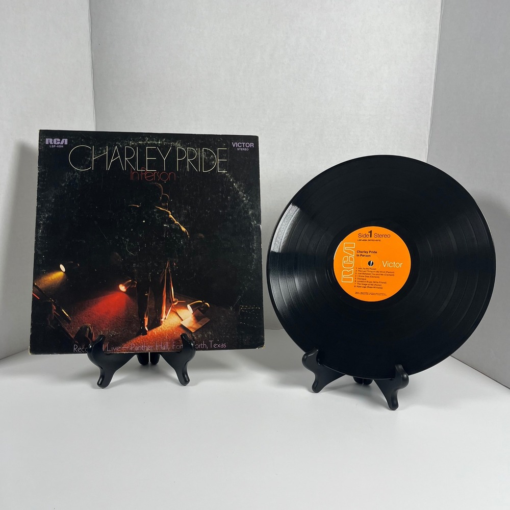 Charley Pride In Person Live Panther Hall Vinyl LP RCA Victor LSP-4094 1969